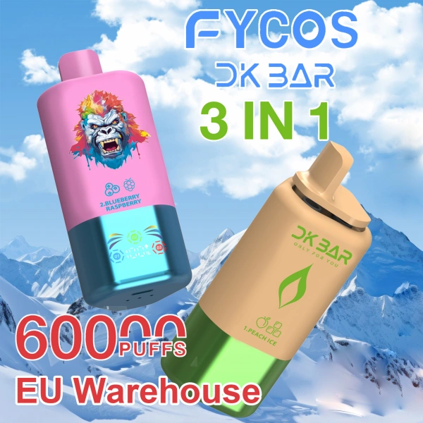 FYCOS 60000 Puff DK Bar Disposable Vape Review: The Ultimate 3-in-1 Smart Vape? 2 Puffwild FYCOS 60000 Puffs DK Bar Disposable Vape