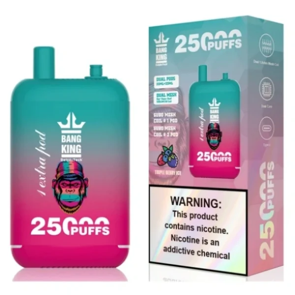 Puffwild Single Vape 25000 Buy 2 Pieces Retail Shop Sample Minimum Order Bang King