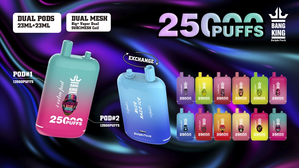 Single Vape 25000 Buy 2 Pieces Retail Shop Sample Minimum Order Bang King 14 Puffwild Single Vape 25000 Comprar 2 peças Loja de retalho Amostra Encomenda mínima Bang King