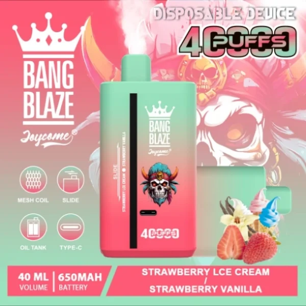 Puffwild Single Vape 40000 Varejo Compre 2 peças Pedido mínimo Bang Blaze