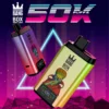 Puffwild Single Vape 50000 Pedido de amostra Compre 2 peças Loja de varejo Bang Box
