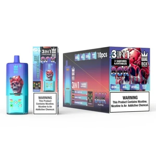Vape singolo 80000 Vape al dettaglio Ordine campione 2025 Hot Bang Box