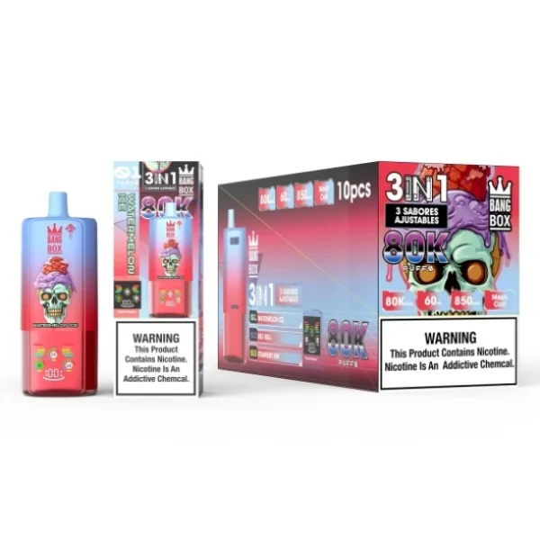 Vape singolo 80000 Vape al dettaglio Ordine campione 2025 Hot Bang Box