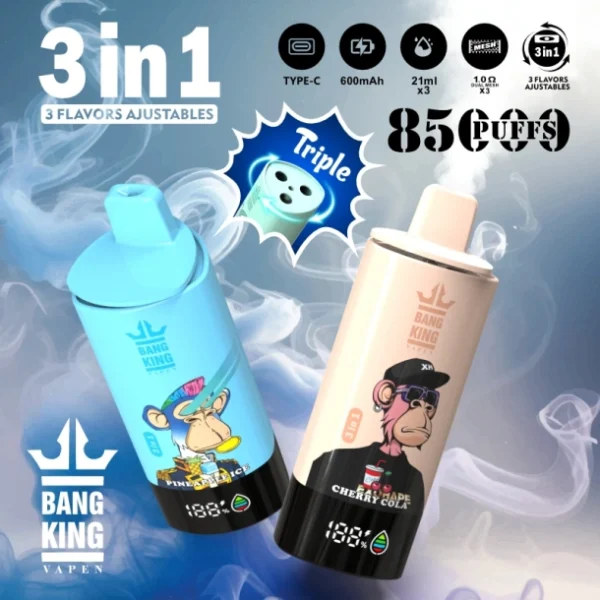 Puffwild Single Vape 85000 Retail Shop Buy 2 Pieces Fast Delivery Bang King