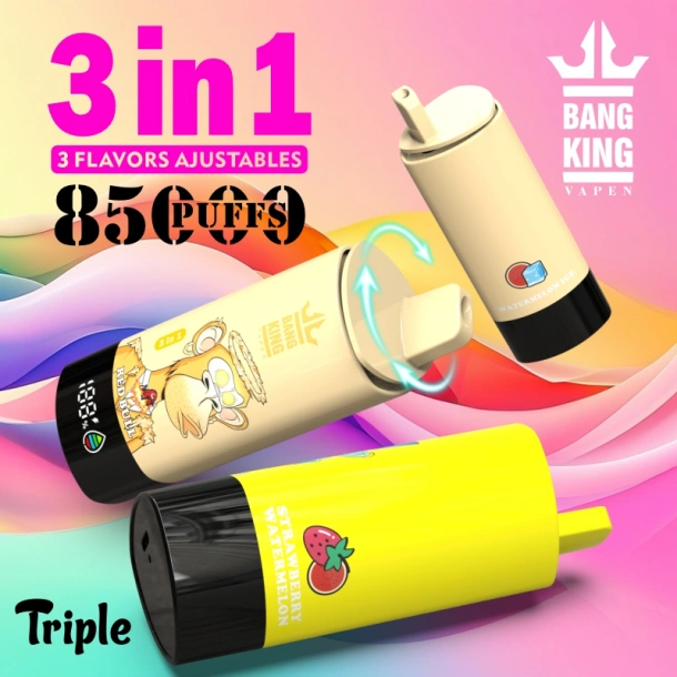 Proč jsou mezi mladými lidmi tak oblíbené jednorázové vapes jako Bang King a Razz Bar? 3 Bang King 85000