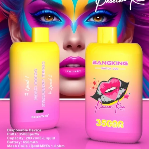 Einzelne Vape 35000 Sample Order Retail Shop Kaufen 2 Stück Bang King