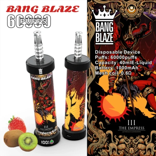 Single Vape 60000 Minimum Order Retail Shop Bang Blaze Shisha