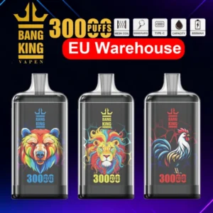 EU Vape Bang King Crystal 30k Free Shipping No Tax 3 to 7 Work Day