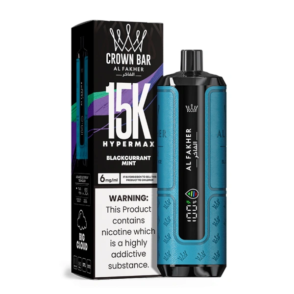 Puff 15k AL Fakher Crown Bar 15000 Puffs Hypemax Dispoable Vape Wholesale Hot Free Shipping 14 Puffwild AL Fakher Crown Bar 15000 Puffs Hypermax Dispoable Vape