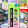 Bang King 30000 Puffs 30k 2 em 1 Sabores Duplos Loja de Vape descartável perto de mim Entrega gratuita Armazém chinês