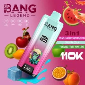 Puffwild Bang Legend 110000 Puffs Vape na jedno použití