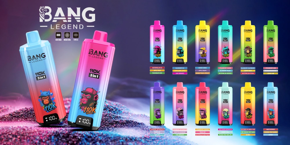 Puff 110k Bang Legend 110000 Puffs 3 in 1 Disposable Vape Wholesale Free Shipping 16 Puffwild Bang Legend 110000 Puffs Wegwerp Vape