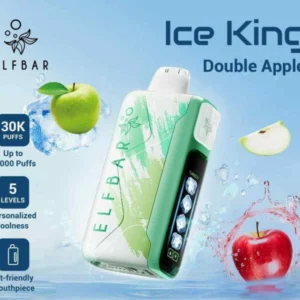 EU Vape ELFBAR Ice King 30000 Puffs 30k Disposable Electronic Cigarette 5 Levels Adjustable Coolness 12 Puffwild ELFBAR Ice King 30000 boccate di vapore monouso