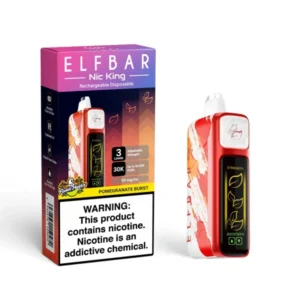 Puffwild ELFBAR Nikotinový král 30000 Puffs 30k Jednorázové Vape