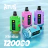 ATVS 120000 Puffs 120k Jednorazowe Vape Shisha Hookah Darmowa wysyłka