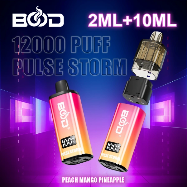 BOOD Pulse Storm 12000 boccate ricaricabili usa e getta Vape TPD certificato MTL 6 BOOD Pulse Storm 12000 boccate ricaricabili monouso Vape TPD Certified MTL 10