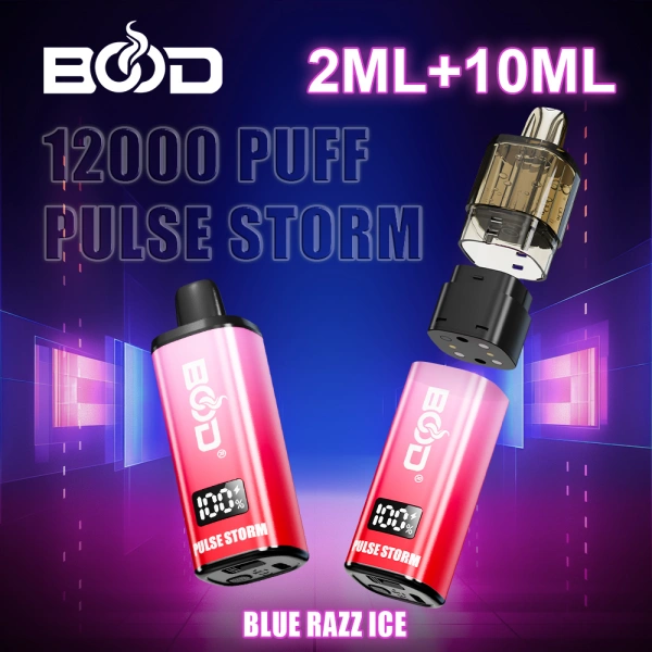 BOOD Pulse Storm 12000 boccate ricaricabili monouso Vape TPD certificato MTL 4 BOOD Pulse Storm 12000 boccate ricaricabili monouso Vape TPD Certified MTL 10