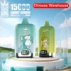 Bang King 15000 Puffs 15k Smart Screen eldobható Vape Shop Online Nagykereskedés Kínai raktár
