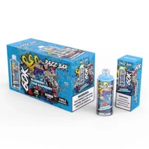 EU raktár Razz Bar 60000 Puffs Crystal eldobható Vape ingyenes szállítás