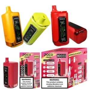 POCO FR 80000 Puffs 4 in 1 Wegwerpvape Groothandel Gratis verzending EU-Warenhuis