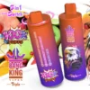 Bang King 100k Puffs Potrójne Smaki 3 w 1 Jednorazowe Vape Hurtownia 100000 Puff Vaper