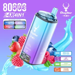 Stagbar 80000 Puffs 80k Disposbale Vape 4 v 1 Star Bar Doprava zdarma EU Warehouse