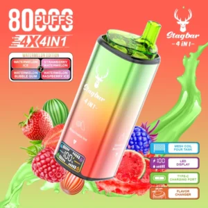 Stagbar 80000 Puffs 80k Disposbale Vape 4 in 1 Star Bar ingyenes szállítás EU Warehouse
