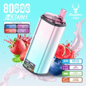 Stagbar 80000 Puffs 80k Disposbale Vape 4 v 1 Star Bar Doprava zdarma EU Warehouse