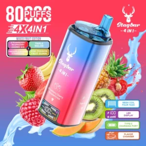 Stagbar 80000 Puffs 80k Disposbale Vape 4 v 1 Star Bar Doprava zdarma EU Warehouse