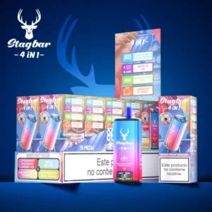 Stagbar 80000 Puffs 80k Disposbale Vape 4 v 1 Star Bar Doprava zdarma EU Warehouse