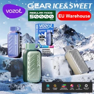 Vozol Gear 50k Puffs 50000 Ice & Sweet Control Eldobható Vape EU raktár