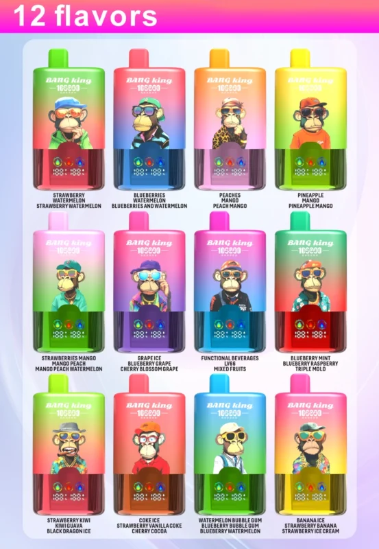 Best 3 in 1 Disposable Vape for EU: Bang King 100k Puffs – Free Shipping & Wholesale Deals 3 Bang King 100k Puffs 3 w 1 Najlepszy jednorazowy Vape Shop Darmowa wysyłka