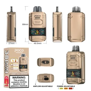 POCO PW 38000 Puffs Einweg Vape Kostenloser Versand EU-Lager