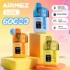 Puff 60k Airmez LUX 60000 Puffs Crystal Jednorázové Vape Doprava zdarma Čína Warehouse