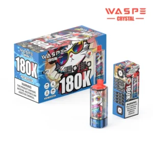 WASPE 180K Puffs 8 em 1 Cristal descartável Vape Frete grátis China Warehouse 12 WASPE 180K Puffs 8 em 1 Cristal descartável Vape Frete grátis China Warehouse