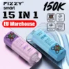 Fizzy 150k Puffs 15 v 1 Nejlepší jednorázové Vape 150000 Doprava zdarma EU Warehouse
