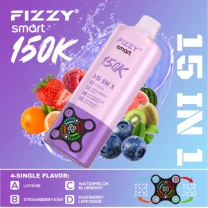 Fizzy 150k Puffs 15 in 1 Best Disposable Vape 150000 Free Shipping EU Warehouse