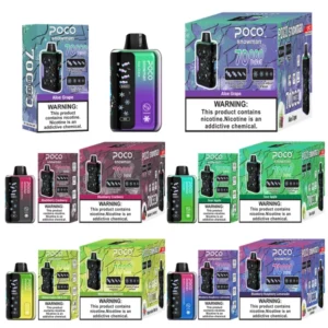 POCO 70000 Puffs Pupazzo di Neve Regolabile Freschezza e Dolcezza Vape usa e getta Magazzino UE